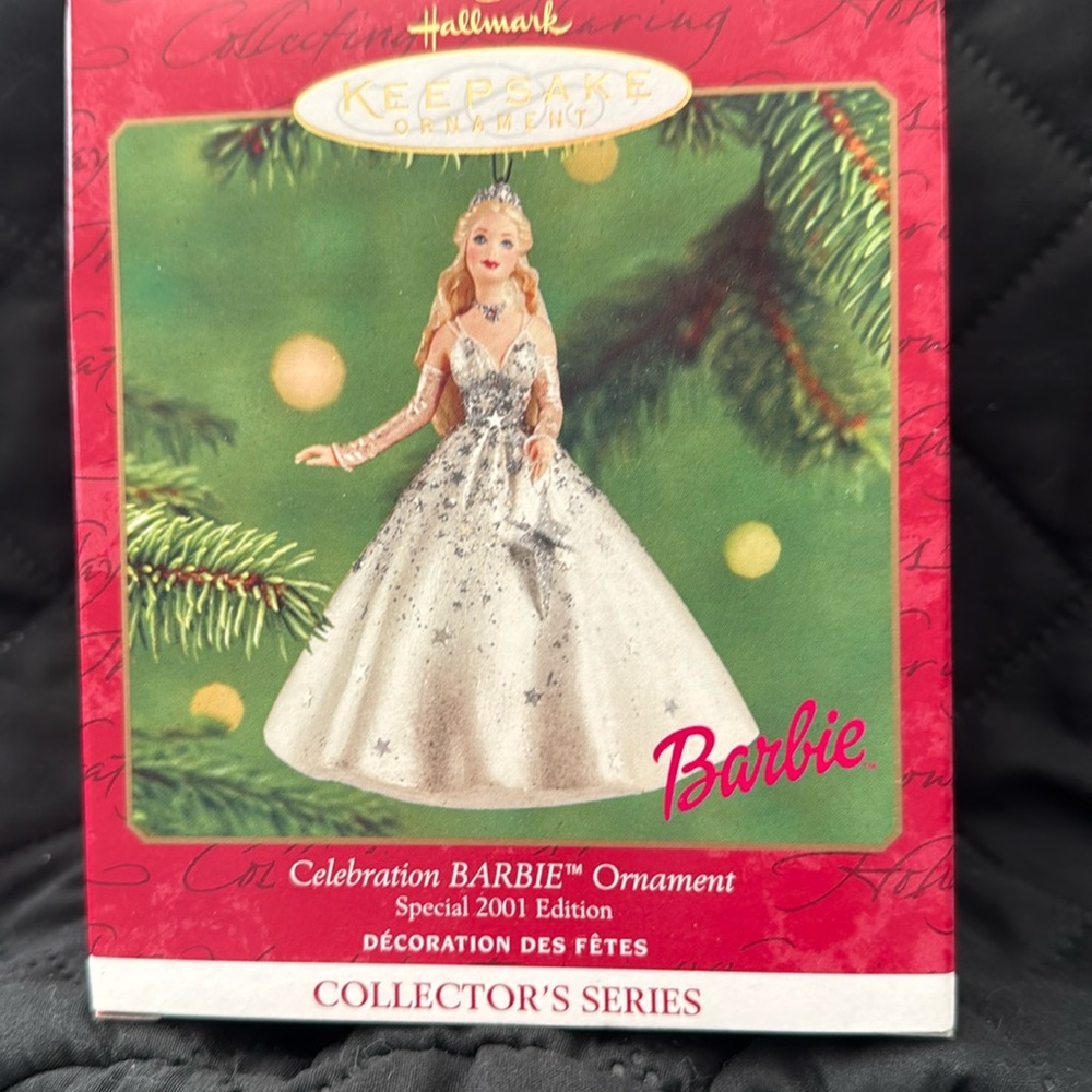 Celebration Barbie ornament 2001 edition